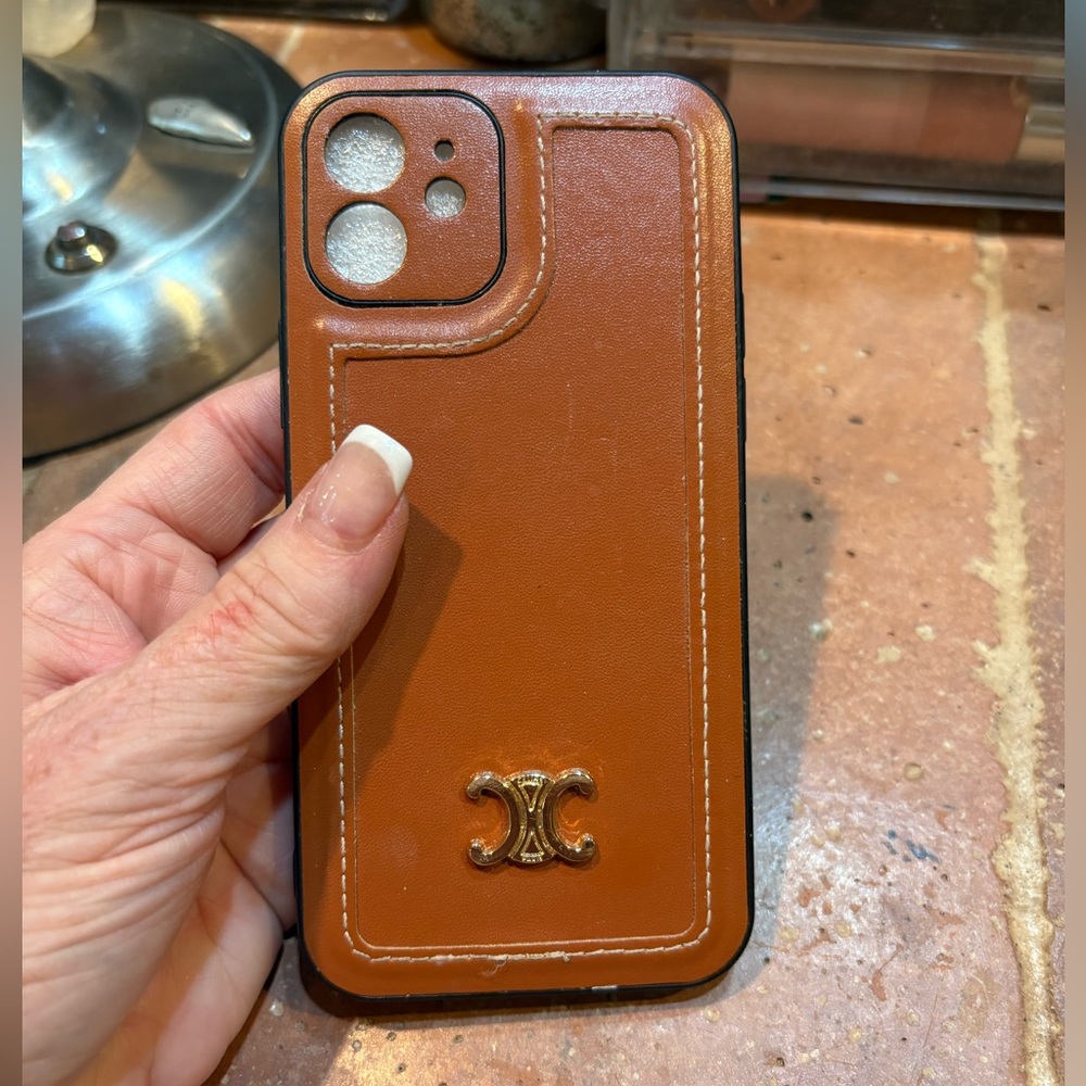 Leather IPhone 12 case